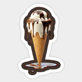 Yummi Icecream Sticker